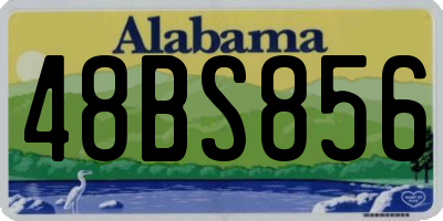 AL license plate 48BS856