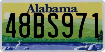 AL license plate 48BS971