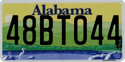 AL license plate 48BT044