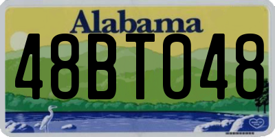 AL license plate 48BT048