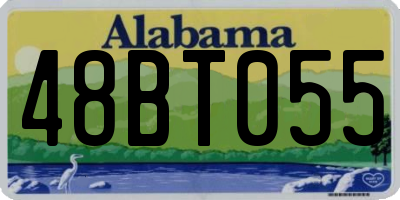 AL license plate 48BT055