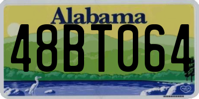 AL license plate 48BT064