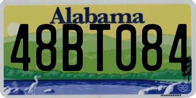 AL license plate 48BT084