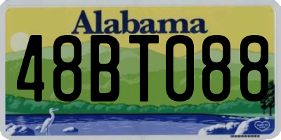 AL license plate 48BT088