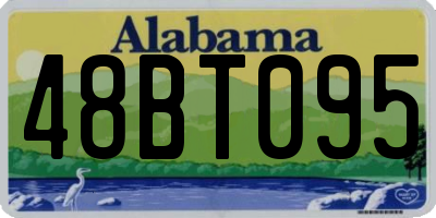 AL license plate 48BT095