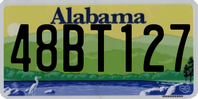 AL license plate 48BT127