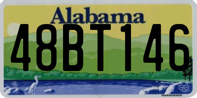 AL license plate 48BT146