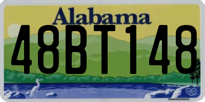 AL license plate 48BT148