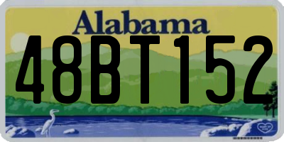 AL license plate 48BT152