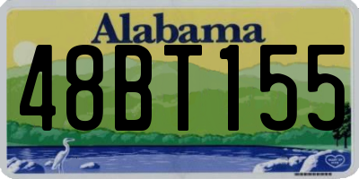 AL license plate 48BT155