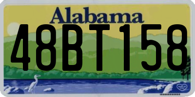 AL license plate 48BT158