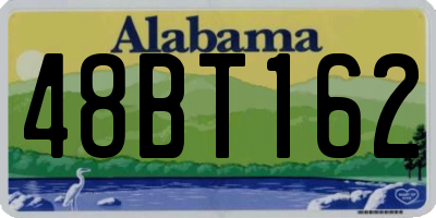 AL license plate 48BT162