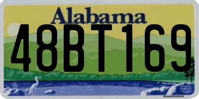 AL license plate 48BT169