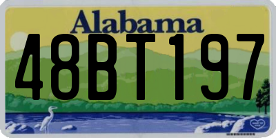 AL license plate 48BT197