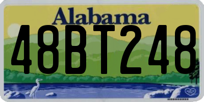 AL license plate 48BT248