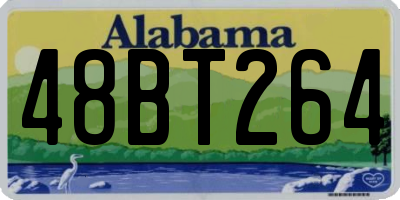 AL license plate 48BT264