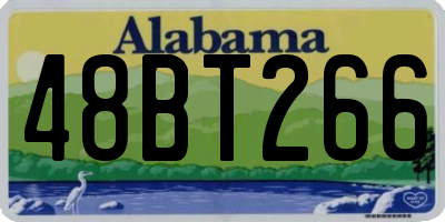 AL license plate 48BT266