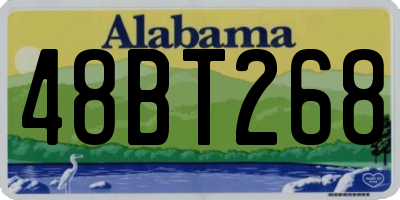 AL license plate 48BT268