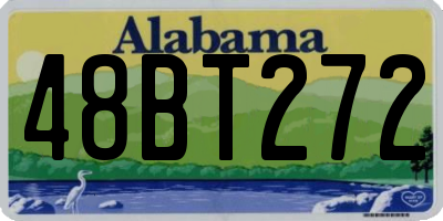 AL license plate 48BT272