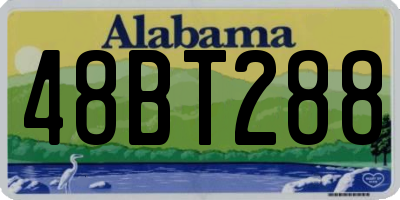 AL license plate 48BT288
