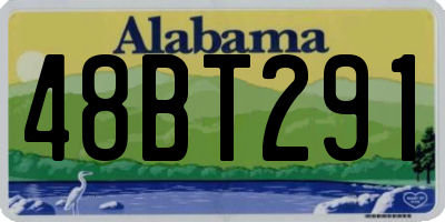 AL license plate 48BT291