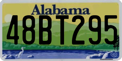 AL license plate 48BT295