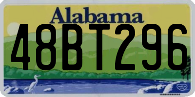 AL license plate 48BT296