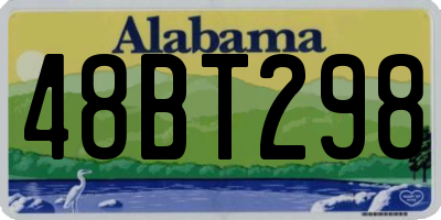 AL license plate 48BT298