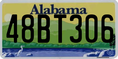 AL license plate 48BT306