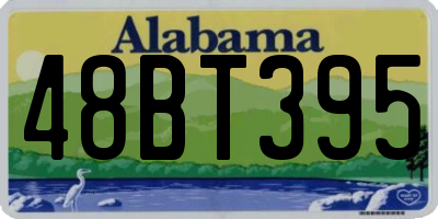 AL license plate 48BT395