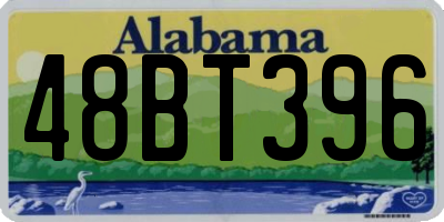 AL license plate 48BT396