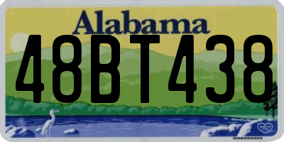 AL license plate 48BT438
