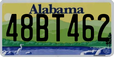 AL license plate 48BT462