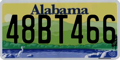 AL license plate 48BT466