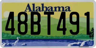 AL license plate 48BT491
