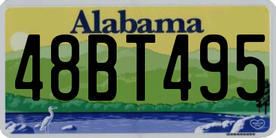 AL license plate 48BT495