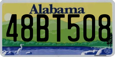 AL license plate 48BT508