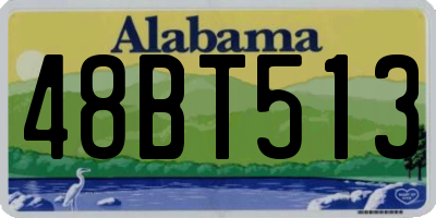 AL license plate 48BT513