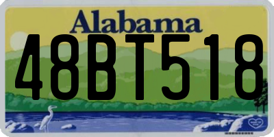 AL license plate 48BT518