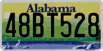 AL license plate 48BT528