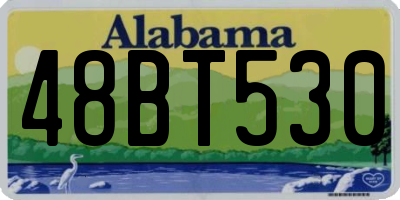 AL license plate 48BT530