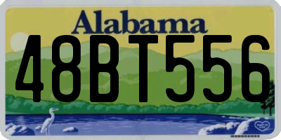 AL license plate 48BT556