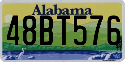 AL license plate 48BT576