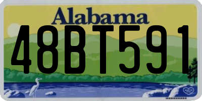 AL license plate 48BT591