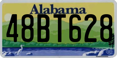 AL license plate 48BT628