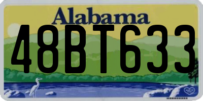 AL license plate 48BT633