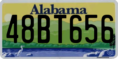 AL license plate 48BT656