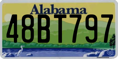 AL license plate 48BT797