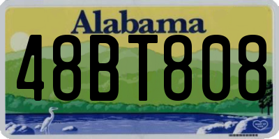 AL license plate 48BT808
