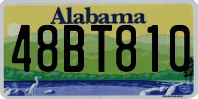 AL license plate 48BT810